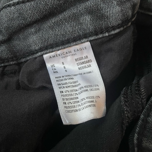 Black AE Jeggings/ Skinny Jeans - Picture 3 of 4